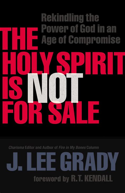 Book cover: The Holy Spirit is not for sale